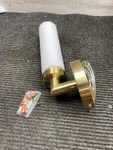 New Livex Lighting 10103-12 Aero Wall Sconce Satin Brass. Fixed Price $80.00.
