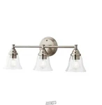 Hampton Bay Marsden 23.5 In. 3-LIGHT Brushed Nickel Bath Bar Vanity. Fixed Price $46.74.