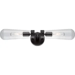 Nuvo Lighting Beaker 2 Wall Sconce With Clear Glass, Aged Bronze 60-5363. Fixed Price $216.99.