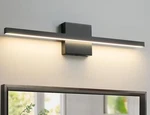 Kaisite 24 In. 1-LIGHT Black Led Vanity Bar, Dimmable Bathroom Fixture. Fixed Price $34.99.