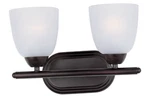 Maxim Lighting Axis Bath Vanity, Oil Rubbed Bronze - 11312FTOI 45593223. Fixed Price $49.95.