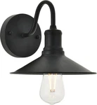 Bellevue EGBF82385 Glynis 1 Light 8" Tall Bathroom Sconce - Black. Fixed Price $49.30.
