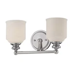 Savoy House Melrose Bathroom Vanity Chrome Lighting Fixture 8-6836-2-11. Fixed Price $90.00.