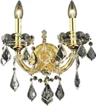 Maria Theresa Gold Crystal Wall Sconce. Fixed Price $245.00.