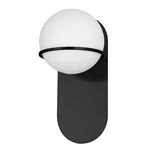 Dainolite Sofia 1LT Vertical Wall Sconce, Black/white SOF-121W-MB. Fixed Price $152.00.