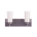 Craftmade Texture Light Vanity, Natural Iron/vintage Iron/clear - 11615NIVNI2. Fixed Price $79.99.