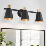 Uolfin 22 In. 3-LIGHT Modern Bell Powder Room Vanity. Fixed Price $79.99.