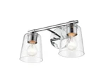 Millennium Lighting 8112-CH 15 Wide Bathroom Vanity Chrome. Fixed Price $59.25.