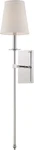 Savoy House 9-7144-1-109 Monroe 1-LIGHT Wall Sconce In Polished Nickel. Fixed Price $123.75.