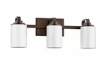 Hampton Bay 21 In. 3-LIGHT Oil-rubbed Bronze Contemporary Bathroom Vanity. Fixed Price $53.99.