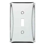 Brainerd "upton" Single-gang Toggle Switch Wall Plate Polished Chrome 787414. Fixed Price $11.99.