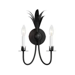 Anthracite Two Light Wall Sconce From The Paloma Collection. Fixed Price $118.00.