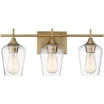 Savoy House Lighting 8-4030-3-322 Octave Bathroom Vanity Warm Brass. Fixed Price $171.20.