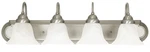 Capital Lighting 1164-118 Nickel 4-LIGHT Bathroom Vanity Fixture. Fixed Price $71.05.