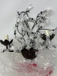 New Pottery Barn Camilla Crystal Glass Wall Sconce. Fixed Price $116.96.