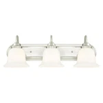 Westinghouse 6301500 Harwell 25"W Light Bathroom Vanity - Nickel. Fixed Price $94.86.