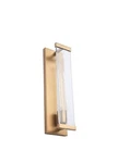 Brio Adelman 1 Light Wall Sconce - Gold Metal Frame With Glass Shade Modern. Fixed Price $67.50.
