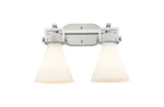 Innovations Lighting 411-2W-12-17 Newton Cone Vanity White. Fixed Price $230.97.