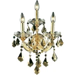 Elegant Lighting Maria Theresa 22" 3 Royal Crystal Wall Sconce. Fixed Price $258.00.