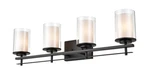 Millennium 4-LIGHT Wall Sconce In Matte Black. Fixed Price $259.90.