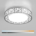 Lightania 12 Flush Mount Ceiling Light, Modern Inch, Brushed Nickel. Fixed Price $74.38.