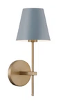 Crystorama Lighting Group XAV-B8321 Xavier 15" Tall Wall Sconce Vibrant Gold /. Fixed Price $198.00.