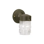 Westinghouse 6688500 Black One Light Exterior Jelly Jar. Fixed Price $22.83.