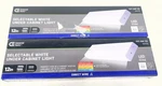 Lot Of Commercial Electric 12 In. Hardwired 5CCT Linkable Under Cabinet Light. Fixed Price $44.99.