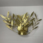 Anthropologie Willow Gold Wall Sconce Light Damaged. Fixed Price $44.95.