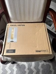 Ikea Orgel Vreten Floor Lamp Shade Rice Paper Silver Metal 58. Fixed Price $99.95.