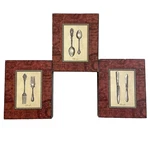 Kitchen Wall Decor Plaque Sign French Fork Spoon Knife 8 X 10 Inches Set Of 3. Fixed Price $39.99.
