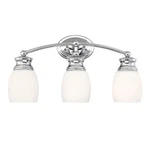 Savoy House 8-9127-3-11 3-LIGHT 20.5 Bathroom Vanity Wall Polished. Fixed Price $45.00.