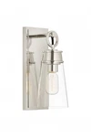 Z Lite Wentworth Light 4.5" Polished Nickel Wall Sconce 2300-1SS-PN. Fixed Price $48.99.