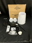 Jofios White Black Rechargeable Battery Operated Wall Sconce Pack 2. Fixed Price $45.49.