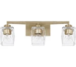 Capital 128131WG-459 Karina Vanity, 3-LIGHT 300 Total Watts, Winter Gold. Fixed Price $170.54.