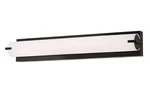 Afx Lighting Axel 1 24" Led Wall Sconce, Black/white - AXLV2404LAJUDBK. Fixed Price $65.00.
