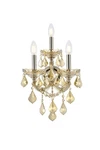 Elegant Lighting 2800W3-GT/RC Maria Theresa 19" Tall Wall Multicolor. Fixed Price $326.00.