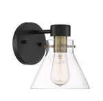 Designers Fountain D204M-1B Willow Creek 8" Tall Wall Sconce Black. Fixed Price $44.74.