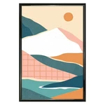 Mainstays 20X30 Rounded Black Poster Frame Wall Art Display Picture. Fixed Price $22.50.