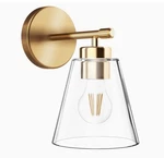 Hamilyeah Brushed Gold Wall Sconce, Bathroom Glass Modern Lighting Fixtures. Fixed Price $24.99.