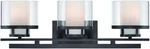 Biscayne Bronze 3-LIGHT Vanity Fixture Modern Fusion Design 24.25. Fixed Price $117.99.