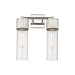 Innovations Bolivar Lt 12" Wall Sconce, Pn/clear 428-2W-PN-G428-12CL. Fixed Price $345.40.