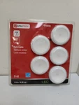 Utilitech #0709206 - Count White Puck Lights 2.5". Fixed Price $15.16.