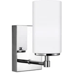 Sea Gull Alturas Light Inch Wall Sconce, Chrome, 4124601-05. Fixed Price $35.97.