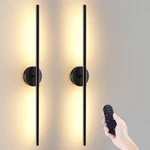 Wall Sconces Pair Battery Operate, 360 Rotation Dimmable Remote (intl). Fixed Price $53.75.
