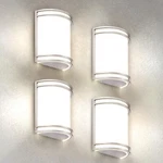 Asd Led Indoor Mount Light Fixture - Modern Interior Brushed Nickel Wall.... Fixed Price $176.47.