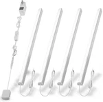 Lighting, 4PCS 12" V-shape Bright Led Bars For Under Cabinet, G.... Fixed Price $52.42.