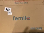New In Box-femila 4FH43-3W Orb Lights Bathroom Vanity Wall Sconce Oil Rubbed. Fixed Price $40.00.