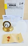 Kohler Lighting Devonshire 9" Tall Bathroom Single Wall Sconce 10570-2GL. Fixed Price $55.46.