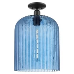 Innovations Bridal Veil 1LT 12" Semi-flush, Black/blue 716-1C-BK-G559-12BL. Fixed Price $308.00.